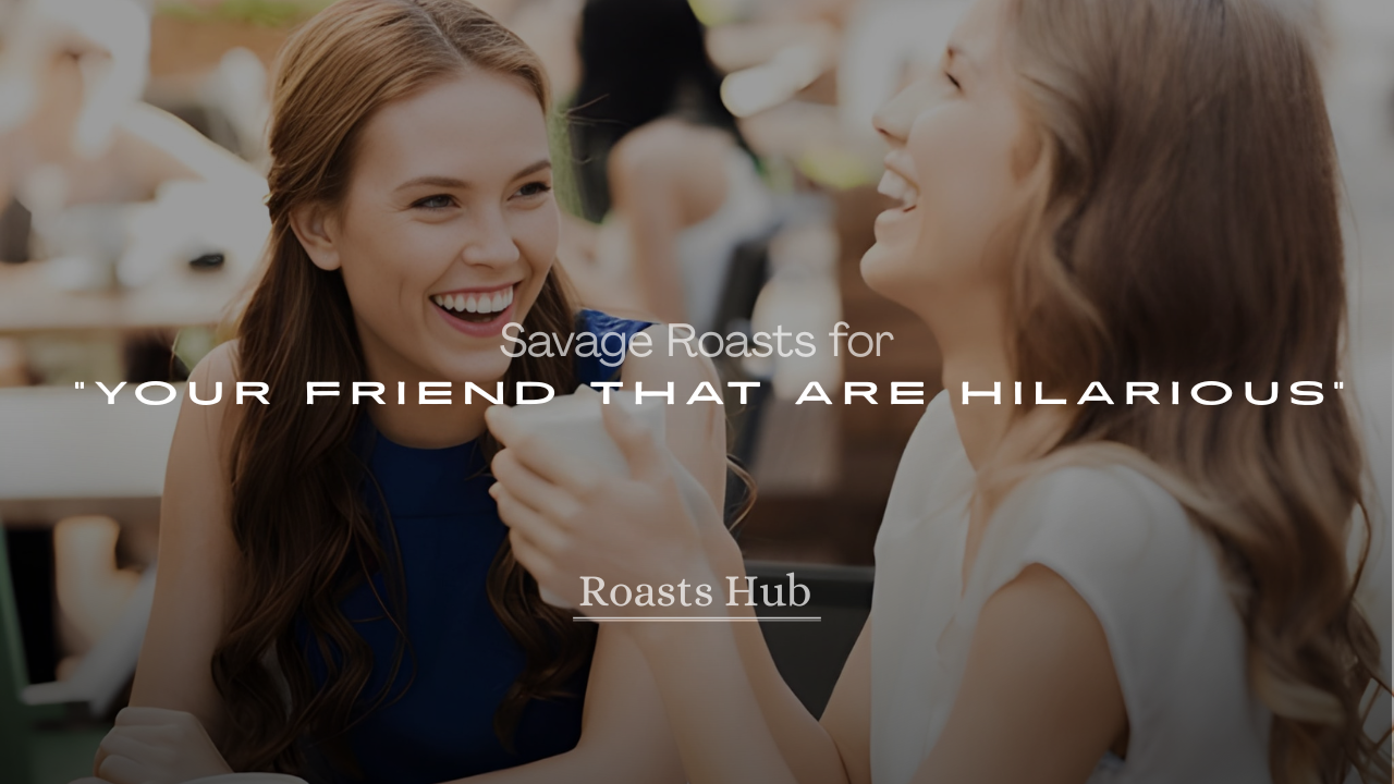 Savage Roasts for Your Friend That Are Hilarious