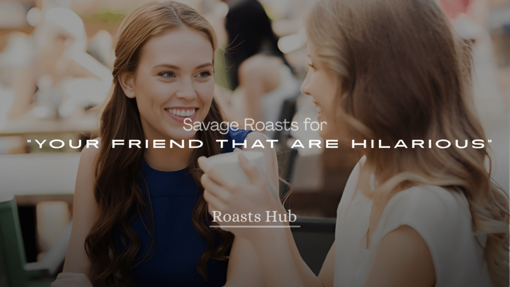 Savage Roasts for Your Friend That Are Hilarious