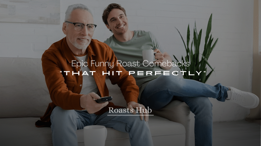 Epic Funny Roast Comebacks That Hit Perfectly