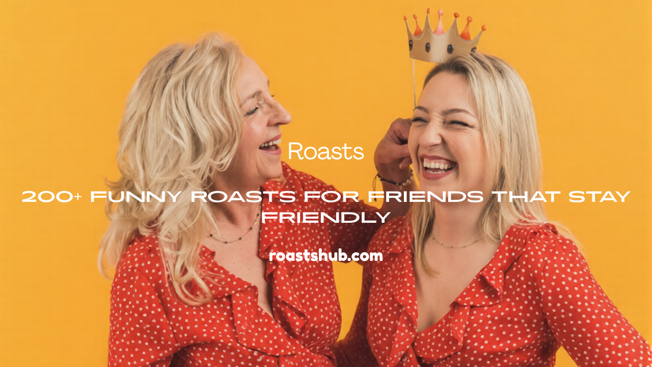 Funny Roasts for Friends