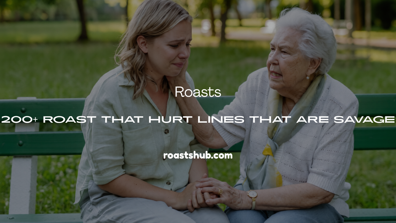Roast That Hurt Lines